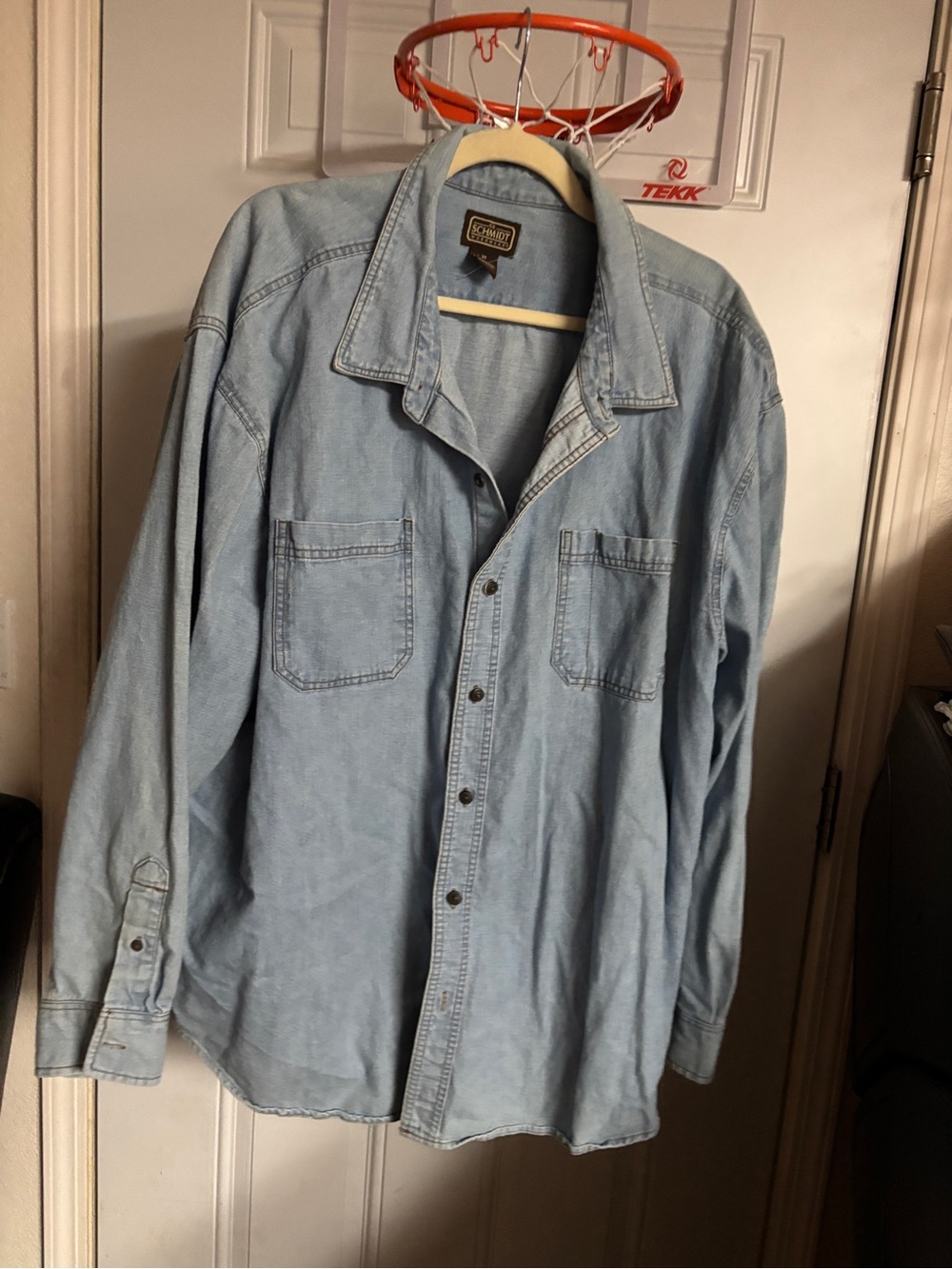 Denim&Co Light Blue Denim Shirt Jacket